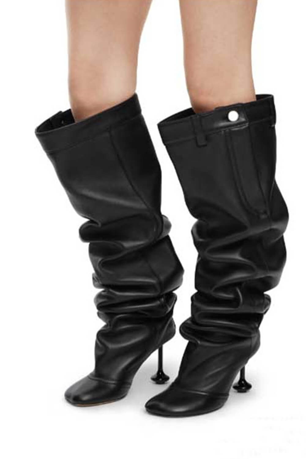 Trouser Design Slouchy Over The Knee Boot
