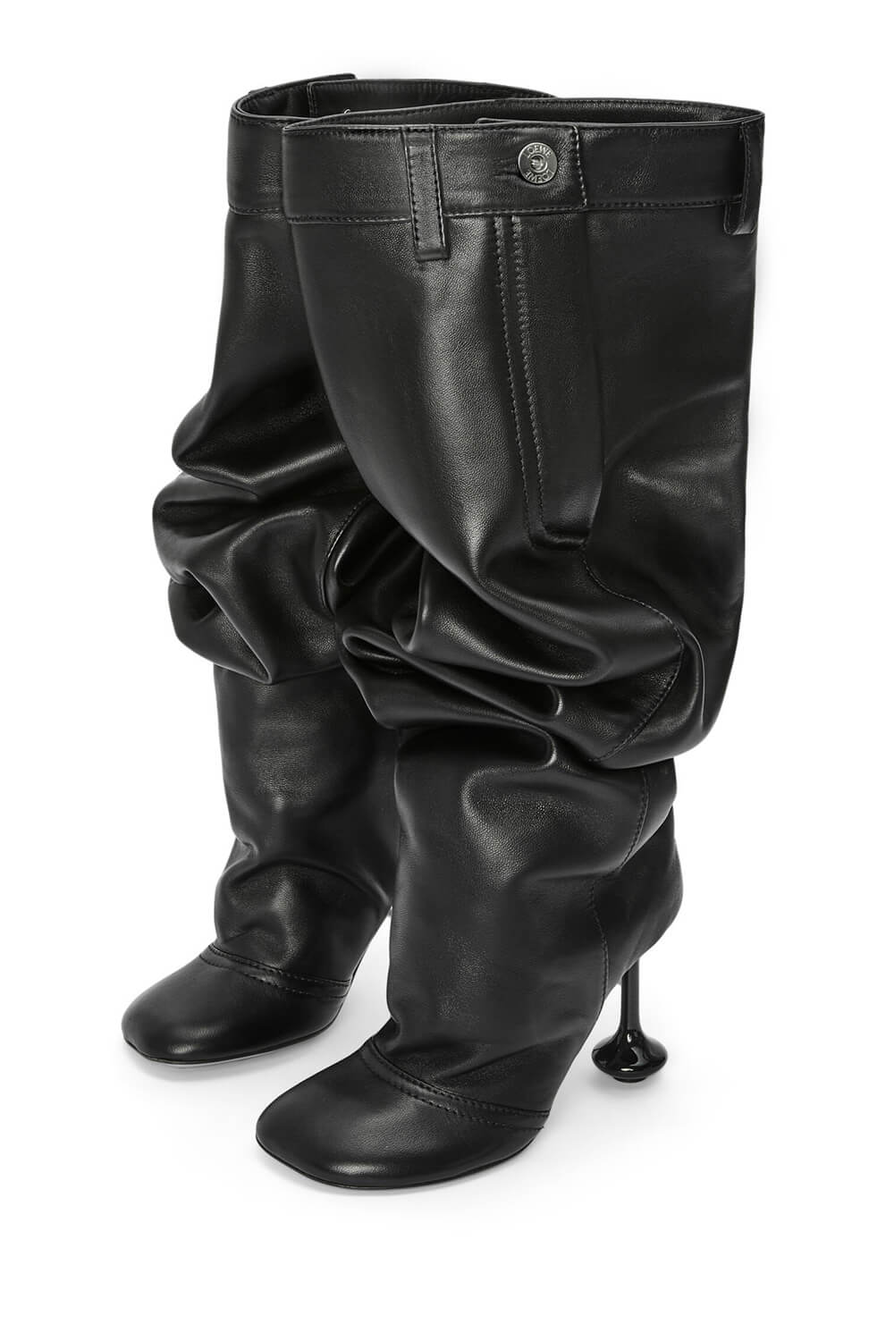 Trouser Design Slouchy Over The Knee Boot