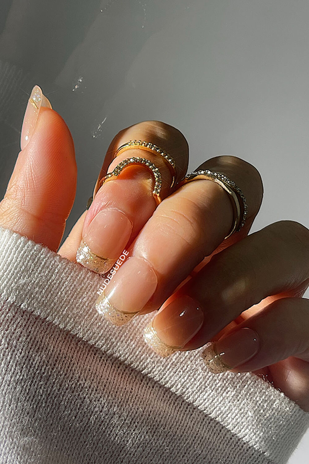 Goal Digger Short Press On Manicure Nails