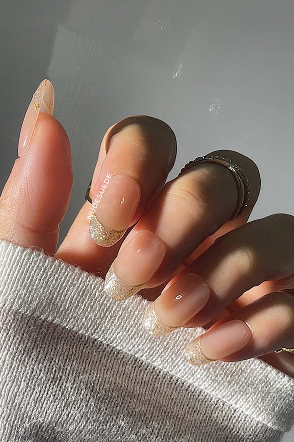 Goal Digger Short Press On Manicure Nails
