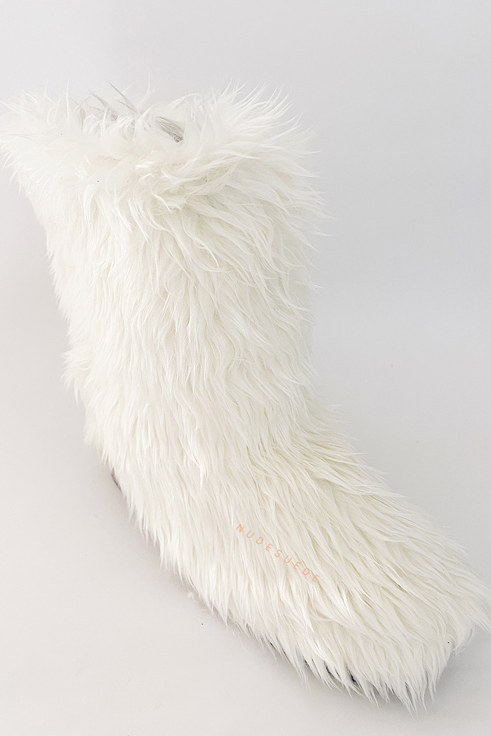 Furry Faux Fur Mid Calf Bootie