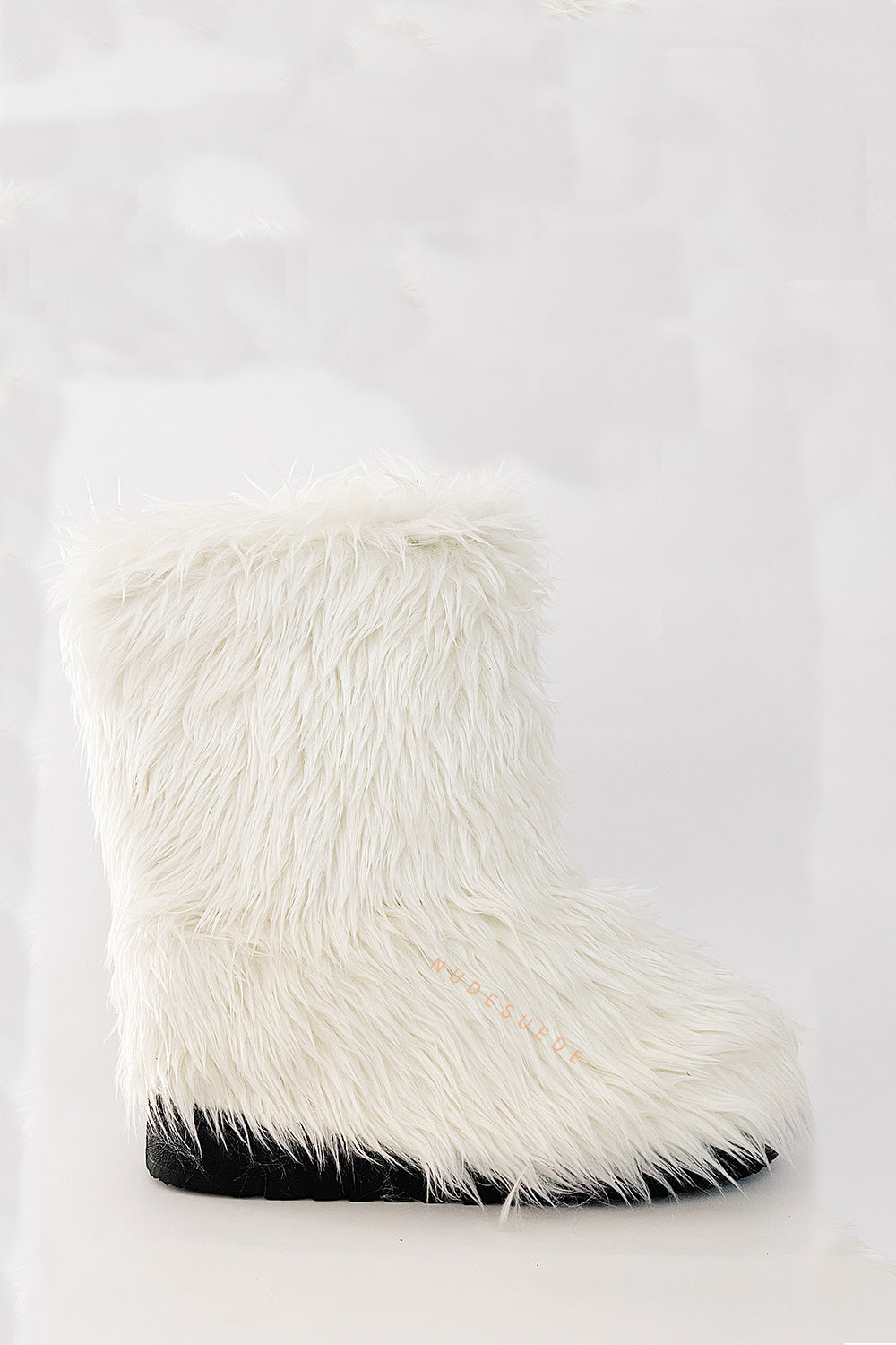 Furry Faux Fur Mid Calf Bootie