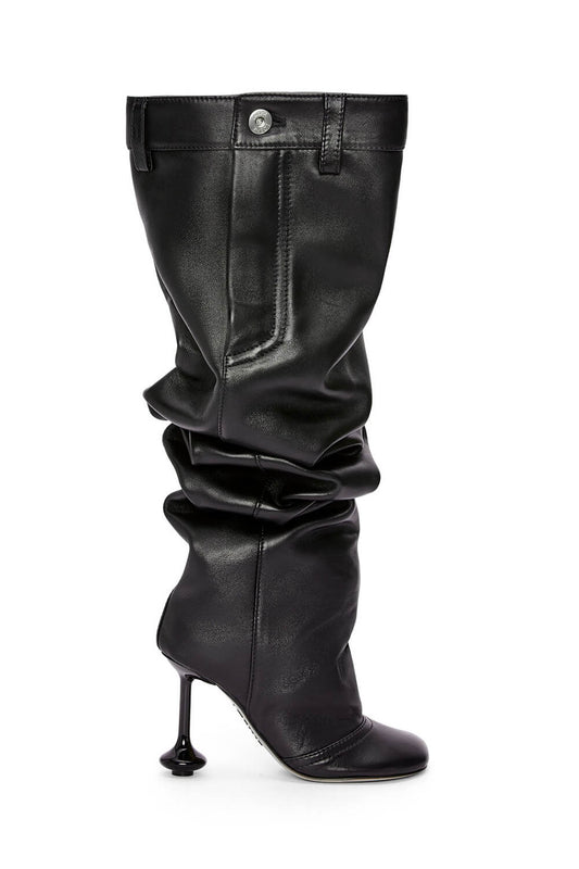 Trouser Design Slouchy Over The Knee Boot