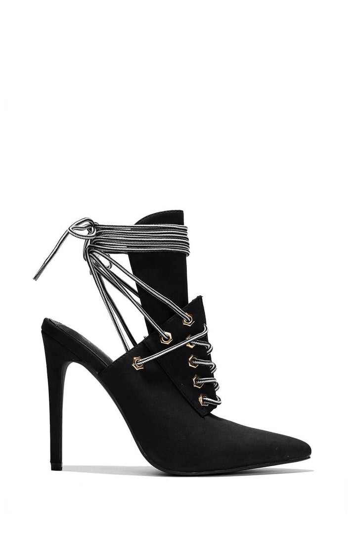 suede nude boots