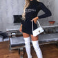 White Croc Print Thigh High Stiletto Boots