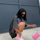 Pink Platform Block Ankle Boots