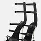 Strappy Buckled Satin Pointed Toe Stiletto Heeled Sandals - Black