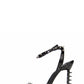 Spiked Studs Open Pointed Toe Stiletto Heeled Ankle Sandals - Black