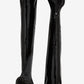 Patent Pointed Toe Over-The-Knee Morso Heeled Boots - Black