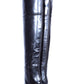 Black Over The Knee Stiletto Boots