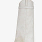 Lock Fold Over Western Cowboy Faux Leather Knee-High Boots - Ivory