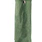 Gem Embellished Diamante Padlock Detail Folded Knee High Wedge Boots - Green