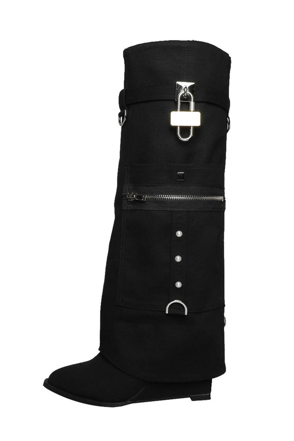 suede nude boots