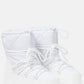 Lace Up Platform Ssnow Boots - White