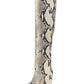 Python Effect Knee High Boots