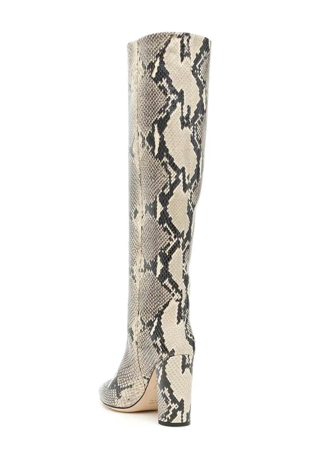 Python Effect Knee High Boots